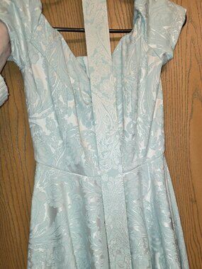 British Reto Clothing size 10 Dee Dee dress Light blue/mint